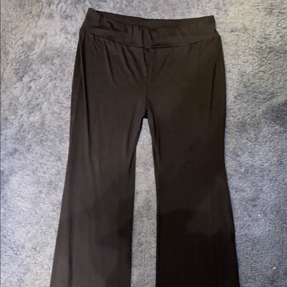 SHEIN Black Boot Cut Pants
